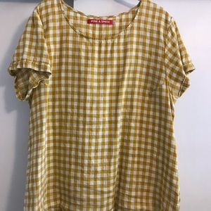 Pune and Smith Linen top